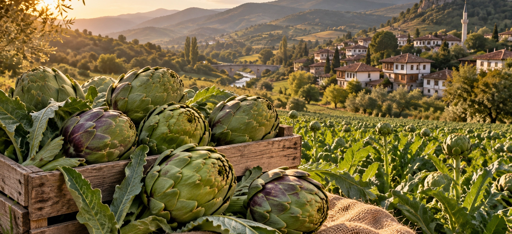 Tarakli artichoke fields private Sakarya countryside tour