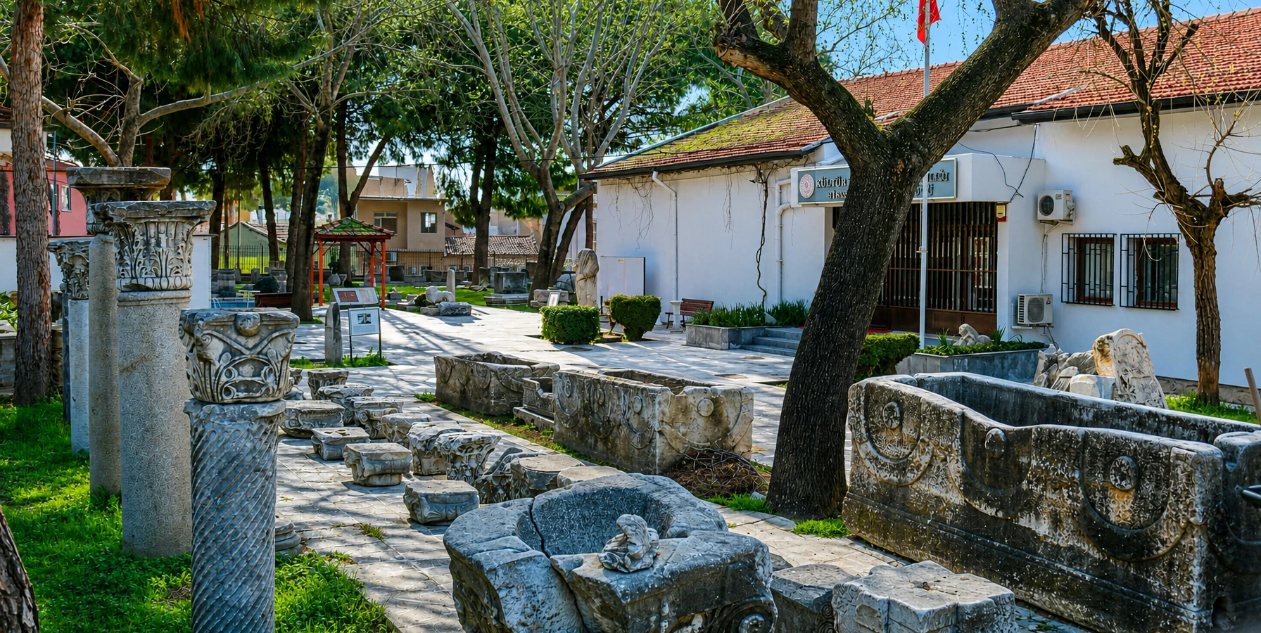 Tire Museum archaeological and ethnographic heritage in Tire Izmir Turkey