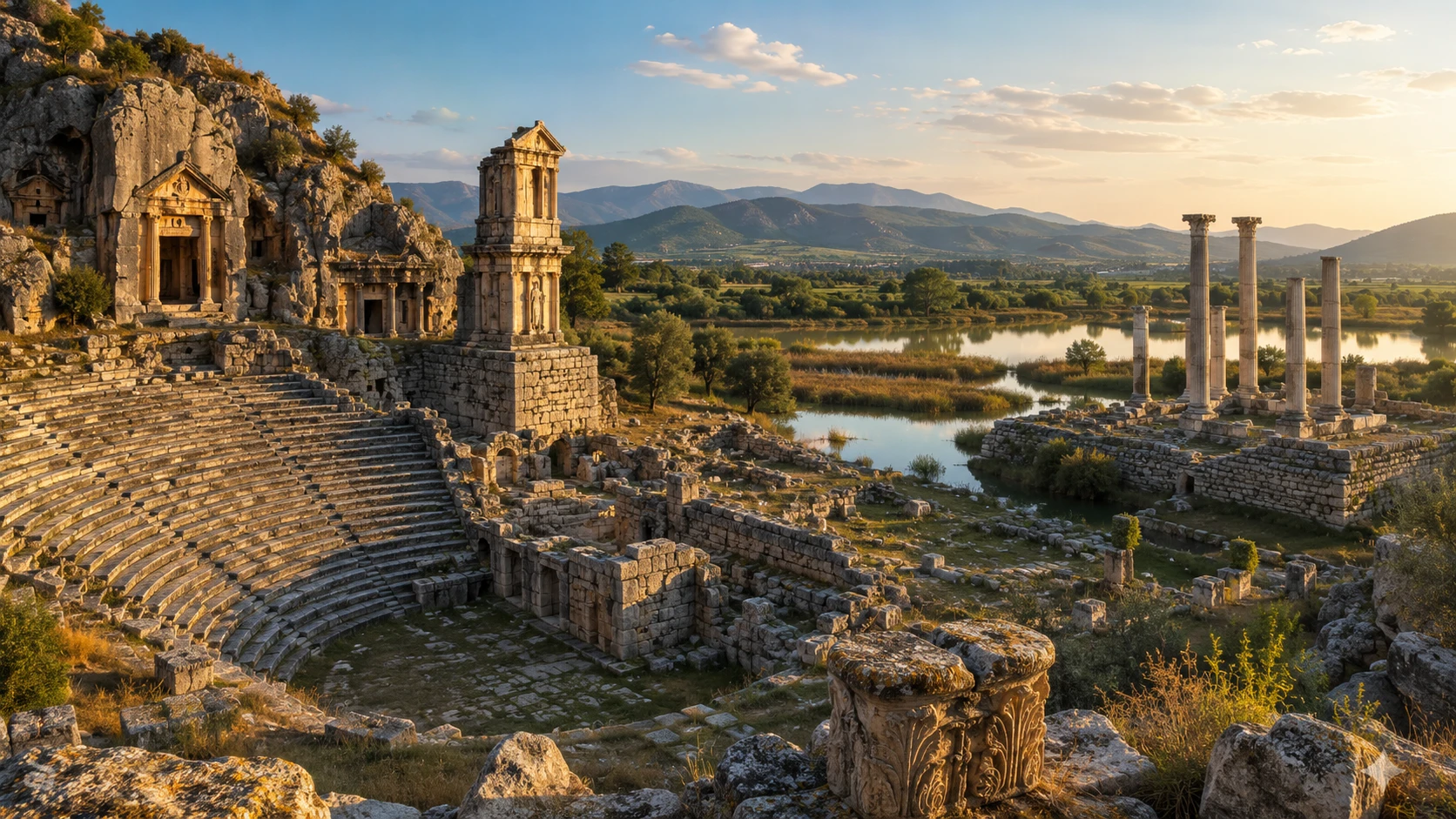 Private Lycian heritage tour including Xanthos and Letoon