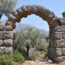 Ciudad Antigua de Heracleia en Latmus