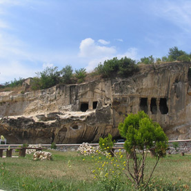 Casas Tumbas Rocosas de Evkaya