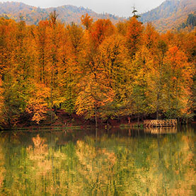 El Parque Nacional Yedigoller (Siete Lagos)