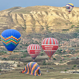 Privater Heißluftballonflug in Kappadokien