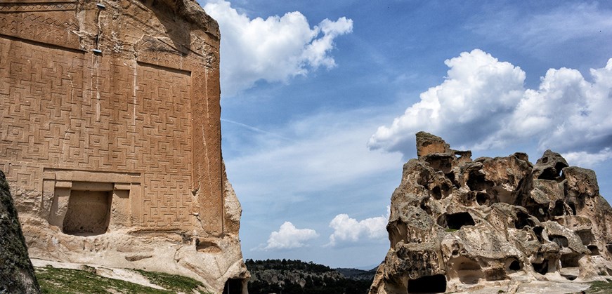 Yazılıkaya – Midas-Denkmal