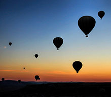 Heißluftballonflüge in Kappadokien