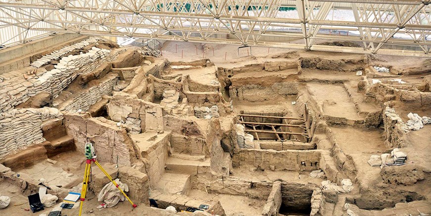 Neolithische Stätte von Çatalhöyük
