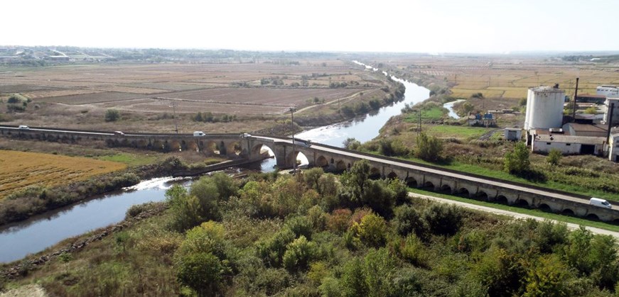 Die Brücke von Uzunkopru
