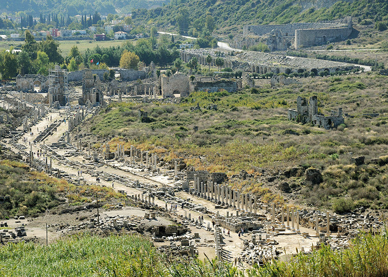 Tour privato di Perge, Aspendos e Side
