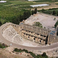 Teatro e città antica di Aspendos
