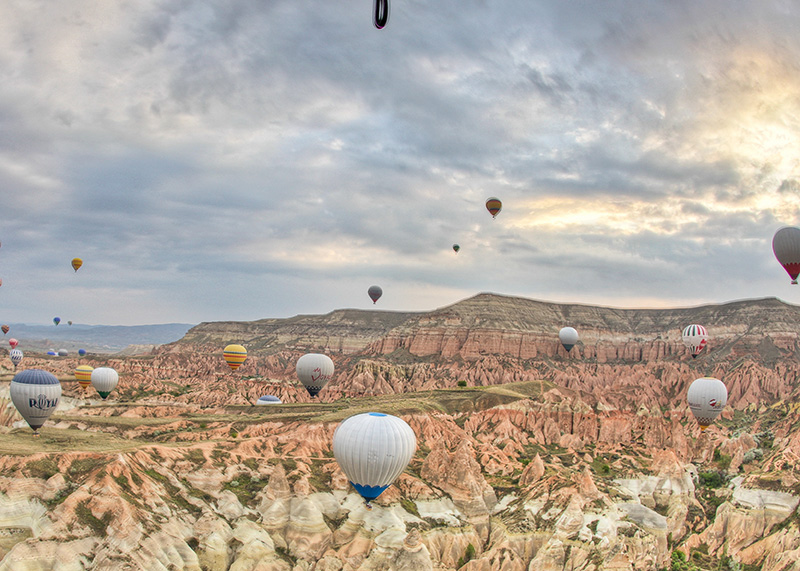 Volo in mongolfiera in Cappadocia
