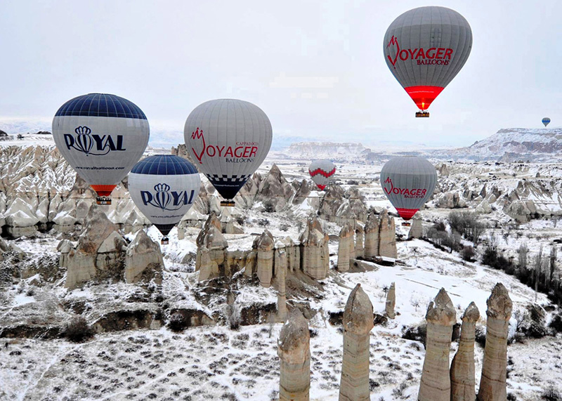 Volo in mongolfiera privato in Cappadocia
