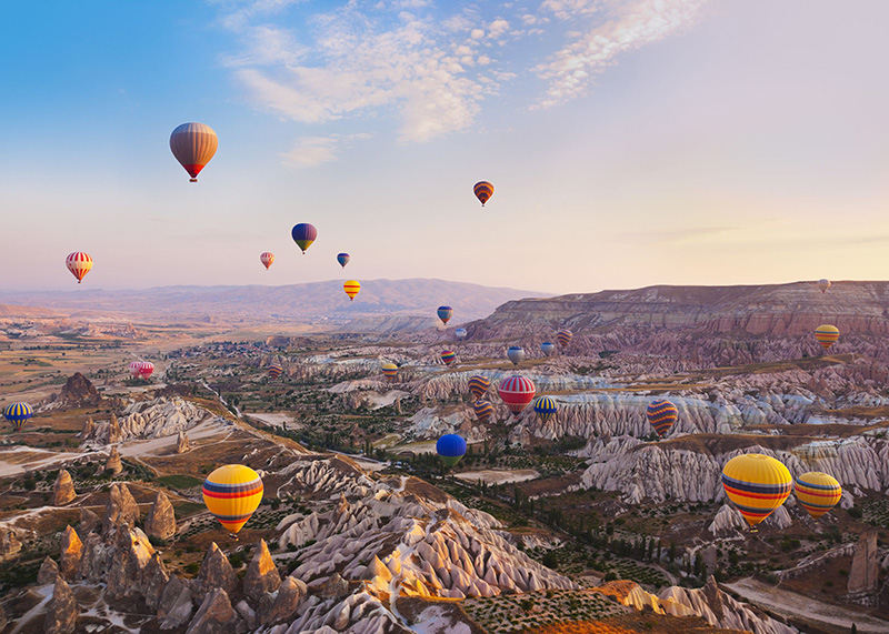 Volo in mongolfiera privato in Cappadocia

