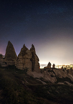 L'affascinante rosa nera di Halfeti in Turchia